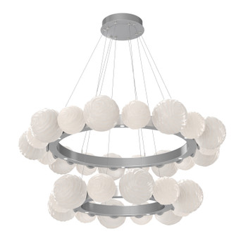 Gaia LED Chandelier in Classic Silver (404|CHB0092-2T-CS-WL-CA1-L3)