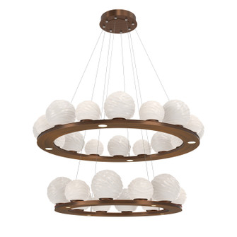 Gaia LED Chandelier in Oil Rubbed Bronze (404|CHB0092-2B-RB-WL-CA1-L3)
