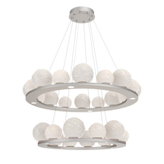 Gaia LED Chandelier in Beige Silver (404|CHB0092-2B-BS-WL-CA1-L3)