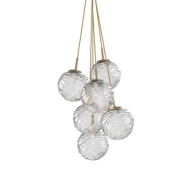 Gaia LED Pendant in Gilded Brass (404|CHB0092-0F-GB-C-C01-L1)