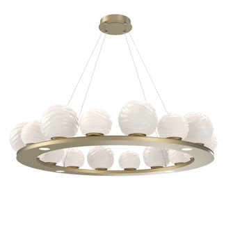 Gaia LED Chandelier in Gilded Brass (404|CHB0092-0D-GB-WL-CA1-L3)