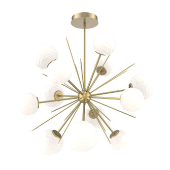 Gaia LED Chandelier in Gilded Brass (404|CHB0092-0B-GB-WL-001-L3)