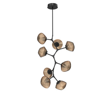 Mesa LED Chandelier in Matte Black (404|CHB0089-VB-MB-B-001-L3)