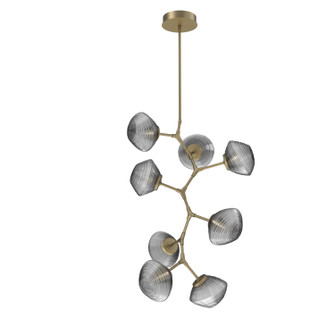 Mesa LED Chandelier in Gilded Brass (404|CHB0089-VB-GB-S-001-L1)