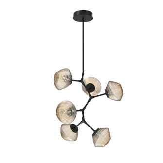 Mesa LED Chandelier in Matte Black (404|CHB0089-VA-MB-A-001-L1)