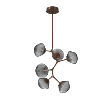 Mesa LED Chandelier in Burnished Bronze (404|CHB0089-VA-BB-S-001-L3)