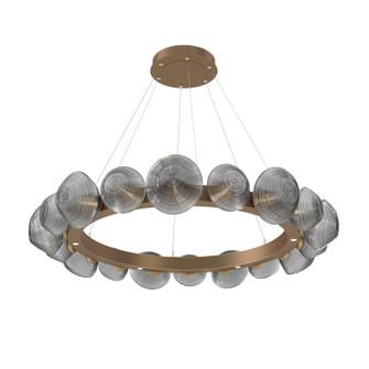 Mesa LED Chandelier in Novel Brass (404|CHB0089-48-NB-S-CA1-L3)