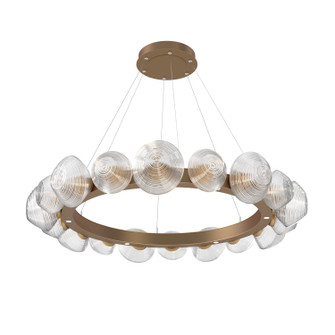 Mesa LED Chandelier in Novel Brass (404|CHB0089-48-NB-C-CA1-L3)