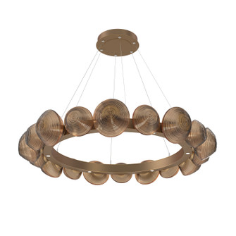 Mesa LED Chandelier in Novel Brass (404|CHB0089-48-NB-B-CA1-L3)