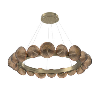 Mesa LED Chandelier in Heritage Brass (404|CHB0089-48-HB-B-CA1-L3)