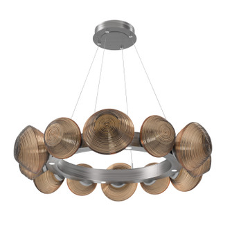 Mesa LED Chandelier in Satin Nickel (404|CHB0089-36-SN-B-CA1-L1)