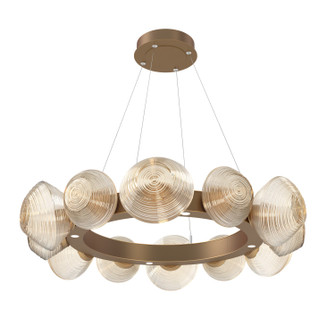 Mesa LED Chandelier in Novel Brass (404|CHB0089-36-NB-A-CA1-L1)