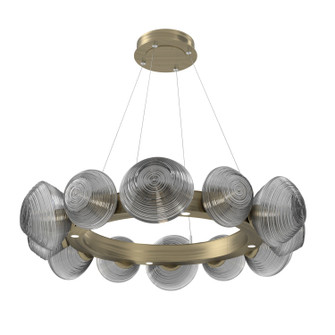 Mesa LED Chandelier in Heritage Brass (404|CHB0089-36-HB-S-CA1-L1)