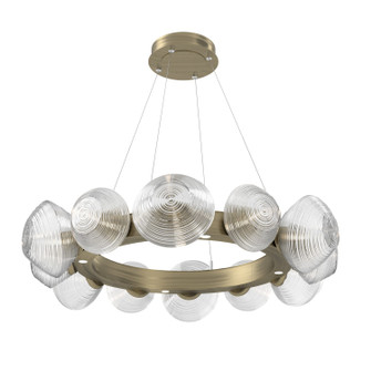 Mesa LED Chandelier in Heritage Brass (404|CHB0089-36-HB-C-CA1-L1)