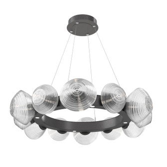 Mesa LED Chandelier in Graphite (404|CHB0089-36-GP-C-CA1-L3)