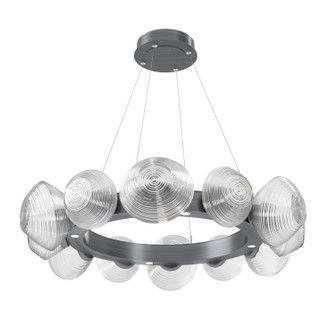 Mesa LED Chandelier in Gunmetal (404|CHB0089-36-GM-C-CA1-L3)