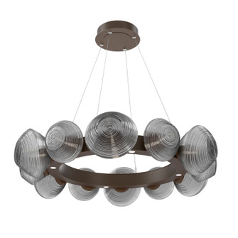 Mesa LED Chandelier in Flat Bronze (404|CHB0089-36-FB-S-CA1-L3)