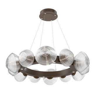 Mesa LED Chandelier in Flat Bronze (404|CHB0089-36-FB-C-CA1-L3)