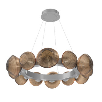 Mesa LED Chandelier in Classic Silver (404|CHB0089-36-CS-B-CA1-L3)