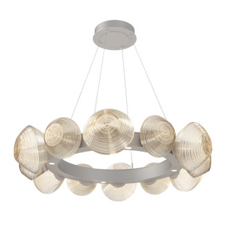 Mesa LED Chandelier in Beige Silver (404|CHB0089-36-BS-A-CA1-L3)