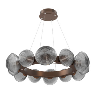 Mesa LED Chandelier in Burnished Bronze (404|CHB0089-36-BB-S-CA1-L1)