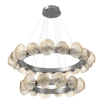 Mesa LED Chandelier in Satin Nickel (404|CHB0089-2T-SN-A-CA1-L1)