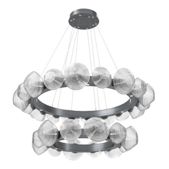 Mesa LED Chandelier in Gunmetal (404|CHB0089-2T-GM-C-CA1-L3)