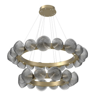Mesa LED Chandelier in Gilded Brass (404|CHB0089-2T-GB-S-CA1-L1)
