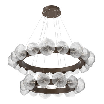 Mesa LED Chandelier in Flat Bronze (404|CHB0089-2T-FB-C-CA1-L3)