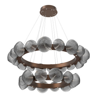 Mesa LED Chandelier in Burnished Bronze (404|CHB0089-2T-BB-S-CA1-L1)