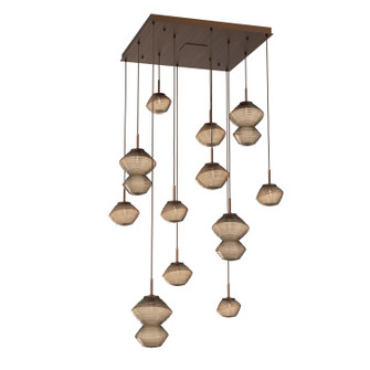 Mesa LED Chandelier in Oil Rubbed Bronze (404|CHB0089-12-RB-B-C01-L3)
