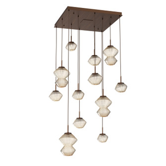 Mesa LED Chandelier in Oil Rubbed Bronze (404|CHB0089-12-RB-A-C01-L3)