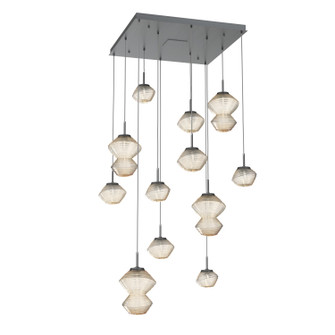 Mesa LED Chandelier in Gunmetal (404|CHB0089-12-GM-A-C01-L3)