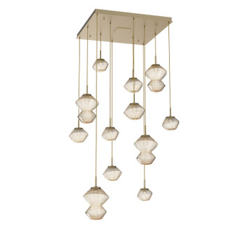 Mesa LED Chandelier in Gilded Brass (404|CHB0089-12-GB-A-C01-L1)