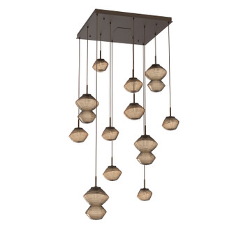 Mesa LED Chandelier in Flat Bronze (404|CHB0089-12-FB-B-C01-L3)