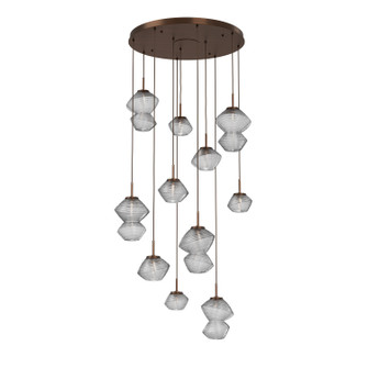 Mesa LED Chandelier in Oil Rubbed Bronze (404|CHB0089-11-RB-C-C01-L1)