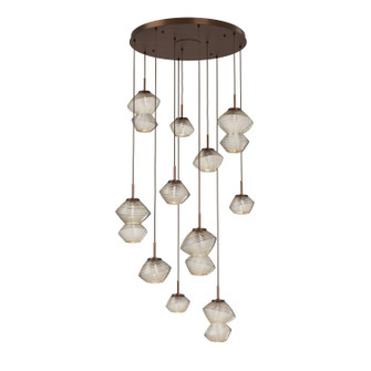 Mesa LED Chandelier in Oil Rubbed Bronze (404|CHB0089-11-RB-A-C01-L3)