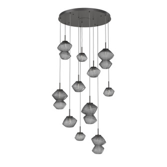 Mesa LED Chandelier in Graphite (404|CHB0089-11-GP-S-C01-L1)