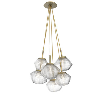 Mesa LED Pendant in Gilded Brass (404|CHB0089-0F-GB-C-C01-L3)