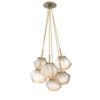 Mesa LED Pendant in Gilded Brass (404|CHB0089-0F-GB-A-C01-L1)