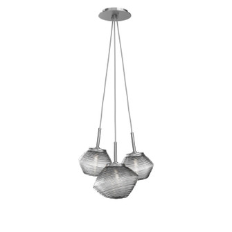 Mesa LED Pendant in Satin Nickel (404|CHB0089-0E-SN-S-C01-L3)