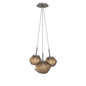 Mesa LED Pendant in Gunmetal (404|CHB0089-0E-GM-B-C01-L3)