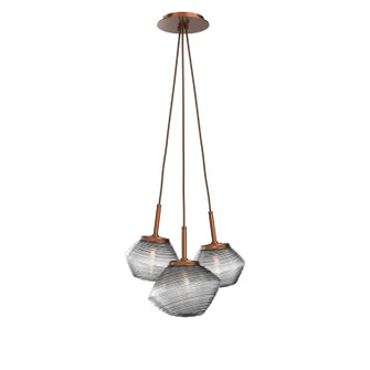 Mesa LED Pendant in Burnished Bronze (404|CHB0089-0E-BB-S-C01-L1)