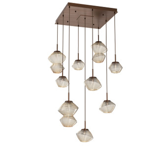 Mesa LED Chandelier in Oil Rubbed Bronze (404|CHB0089-09-RB-A-C01-L1)