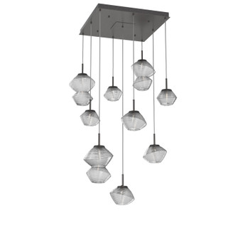 Mesa LED Chandelier in Graphite (404|CHB0089-09-GP-C-C01-L1)