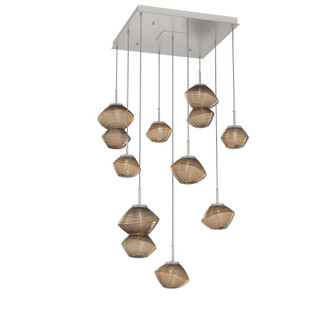 Mesa LED Chandelier in Beige Silver (404|CHB0089-09-BS-B-C01-L3)