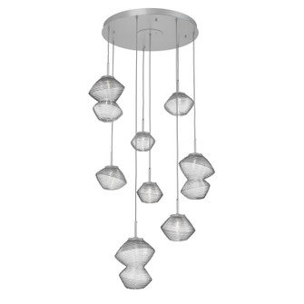 Mesa LED Chandelier in Classic Silver (404|CHB0089-08-CS-C-C01-L3)