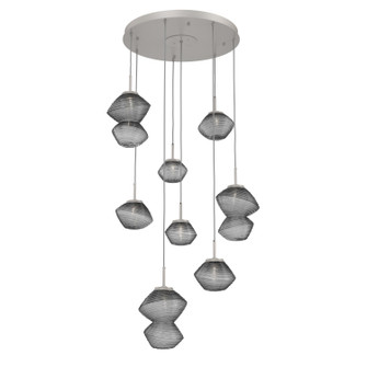 Mesa LED Chandelier in Beige Silver (404|CHB0089-08-BS-S-C01-L3)