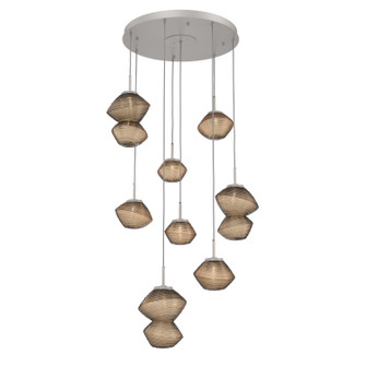 Mesa LED Chandelier in Beige Silver (404|CHB0089-08-BS-B-C01-L1)