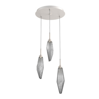 Rock Crystal LED Chandelier in Beige Silver (404|CHB0050-03-BS-CS-C01-L3-RTS)